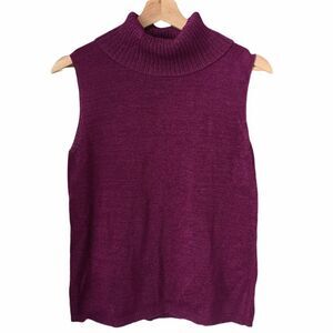 Josephine Chaus Knit Turtleneck Top in Size Medium